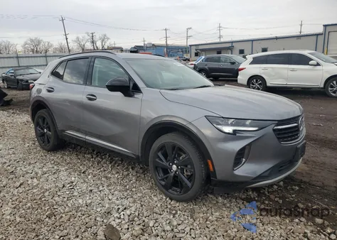 2021 Buick Envision Preferred from USA, damaged, VIN LRBAZLR4XMD176522